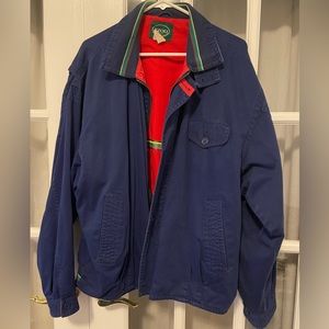 Izod vintage bomber jacket